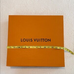 Louis Vuitton Authentic Orange Gift Box